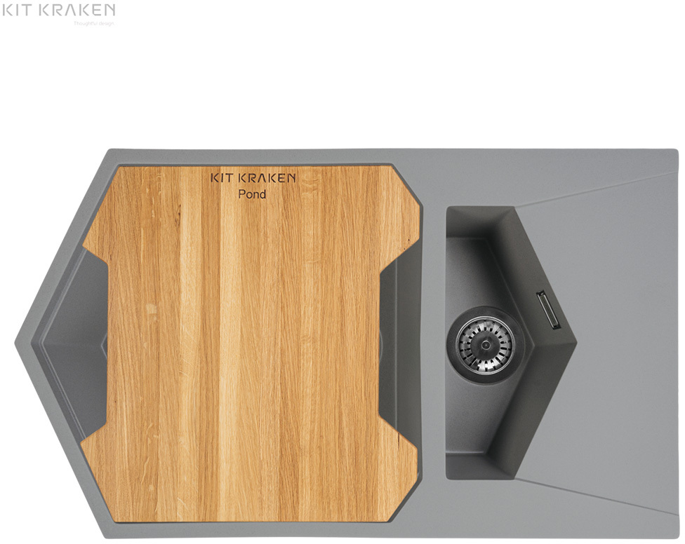 Комплект Kit Kraken Pond Grey с доской