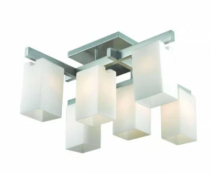 Потолочная люстра ST Luce Caset SL541.102.06 ST LUCE ДИЗАЙНЕРСКИЕ, CASET SILVER 058448 Белый