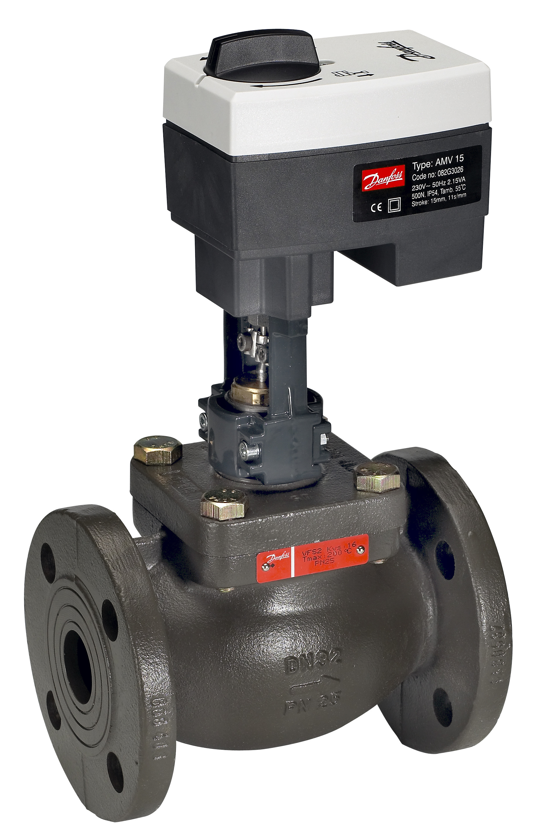 Danfoss Клапан регулирующий VFS 2 фланцевый Клапан регулирующий VFS 2 Ду80 Ру25 065B3380  - Вид №21