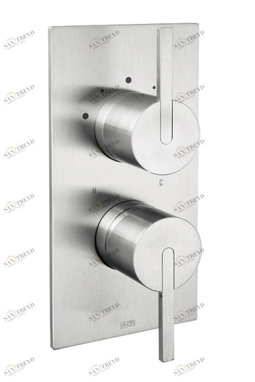 FIR Italia Наружная часть для встраиваемого настенного смесителя для душа  LIFESTEEL 59 59.5018.8 