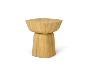 Квадратный журнальный столик из дуба