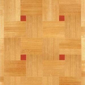 Художественный паркет Da Vinci Щитовой 26-166 Дуб (Гладкая) 500х500 мм.