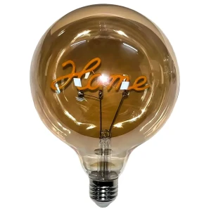 Декоративная филаментная лампа Voltega Home G125 тонированная 4Вт E27 89346002