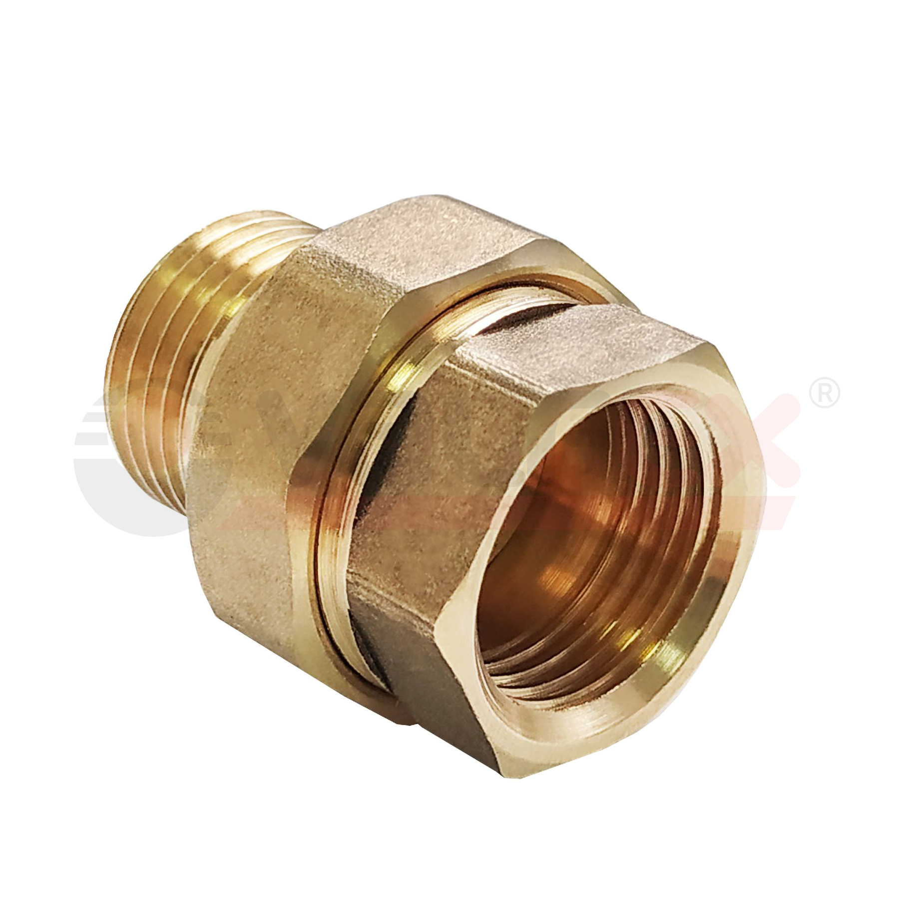VF.340.L.034 Valfex Сгон разъемный (внутр.-наруж.) 