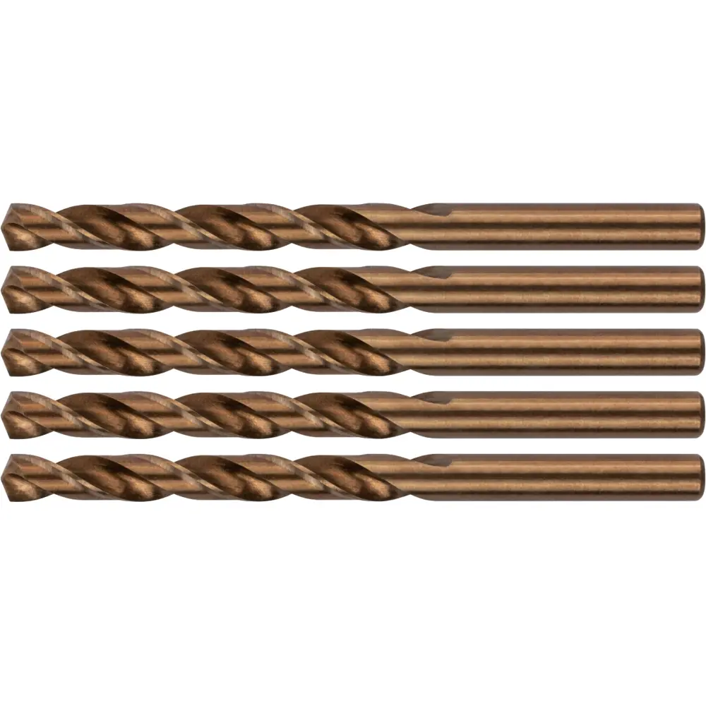 Сверло спиральное по металлу HSS-CO Fit 33980 8x117 мм, 5 шт. 82261997 STLM-2048080 