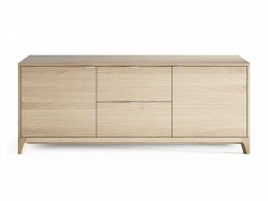 Тумба под телевизор с ящиками осветленный дуб Case THE IDEA  210255 Бежевый