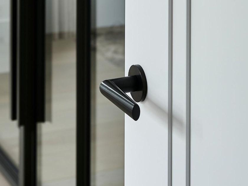 Formani Ручка на розетке с покрытием из матового черного ПВХ Inc sun-id-1501442 - Вид №2