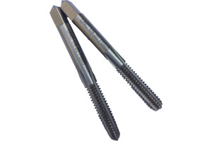 16265508 Дюймовый метчик UNC 1/4" 20 нитей Р6М5 комплект из 2-х штук 035368 TORNERI