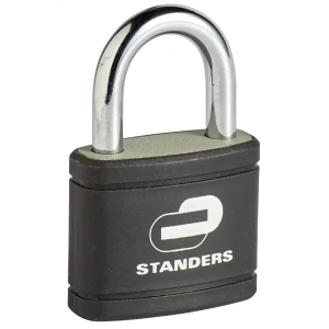 Замок навесной Standers 3x34 мм, чугун, 3 шт.