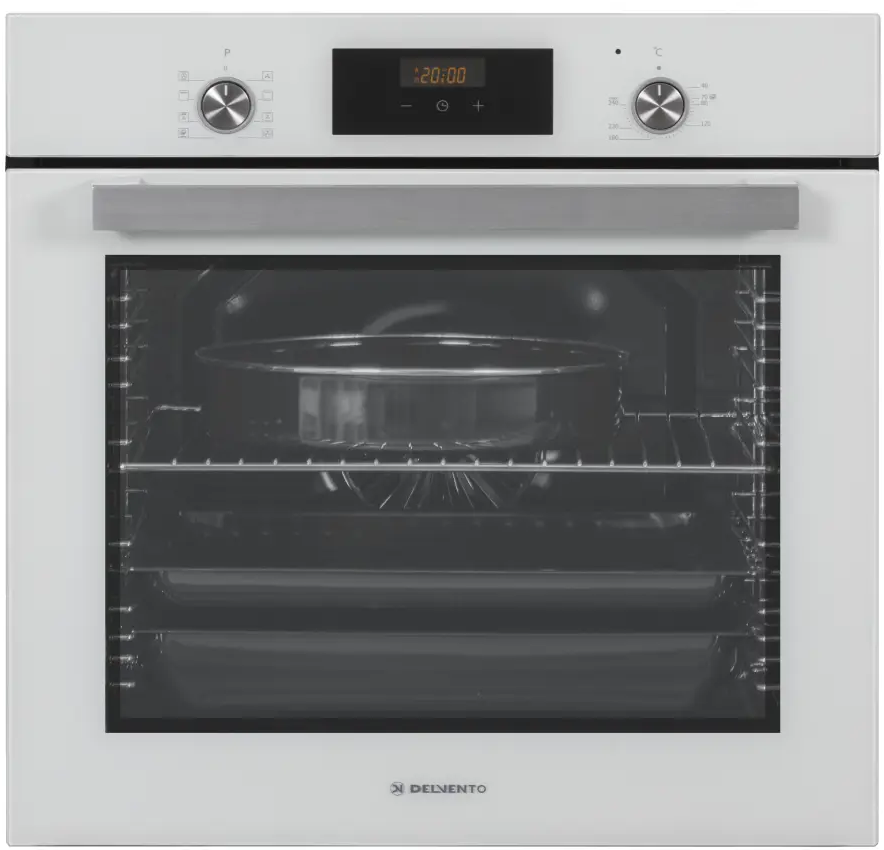91376692 Электрический духовой шкаф Delvento V6EC68017 59.5x59.5x56.5 см цвет белый STLM-0879812