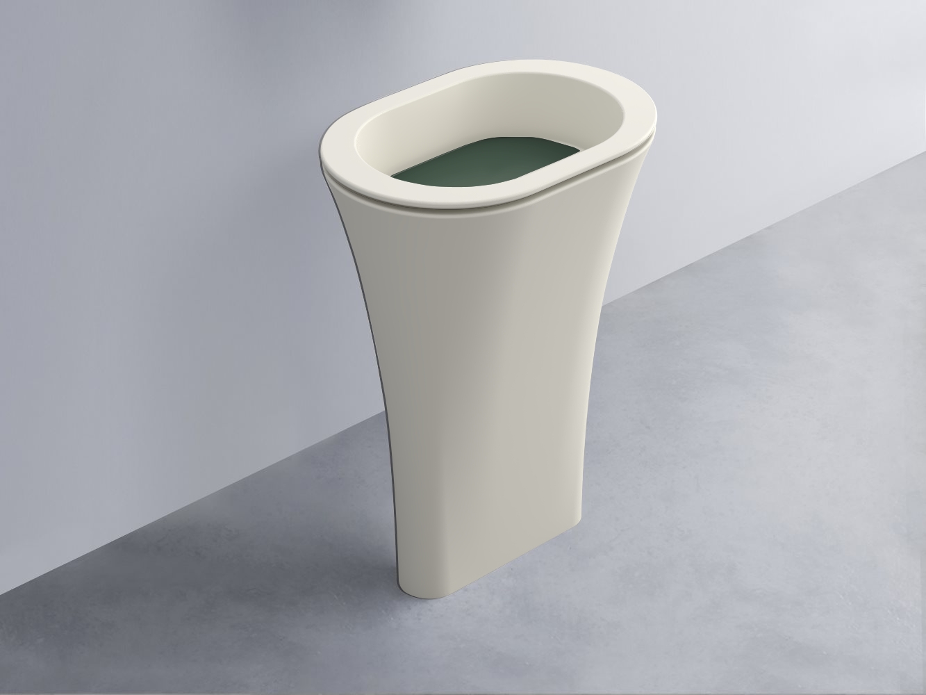 AMLA65-TL+AMPILO-MU+AMCOLO-TL Раковина Amedeo Ovale отдельностоящая cielo Enjoy + Amedeo Ceramica Cielo
