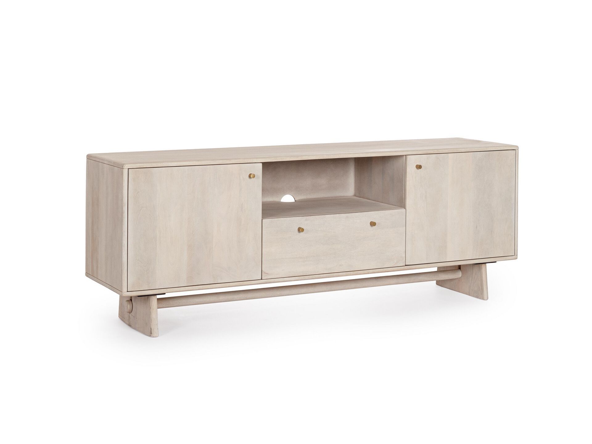 Шкаф для телевизора из манго с ящиками BIZZOTTO Elisheva ARCH-00127242