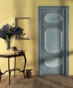 I1 Tifernoit Дверь, украшенная вручную Porte