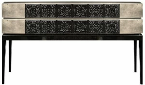 Malabar Лакированная прямоугольная консоль с ящиками Virtuoso