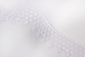 14983 Гипюр 57 мм в пакете Турция белый Gamma