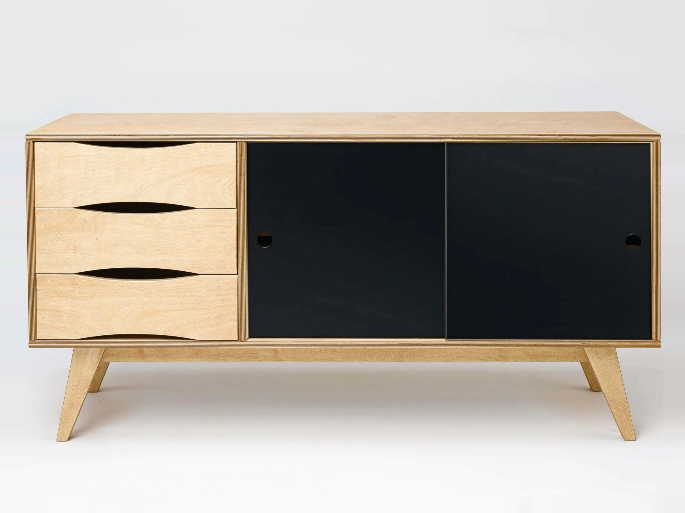 Деревянный шкаф с ящиками с раздвижными дверями Radis Special treasures ARCH-00093521 - Вид №10