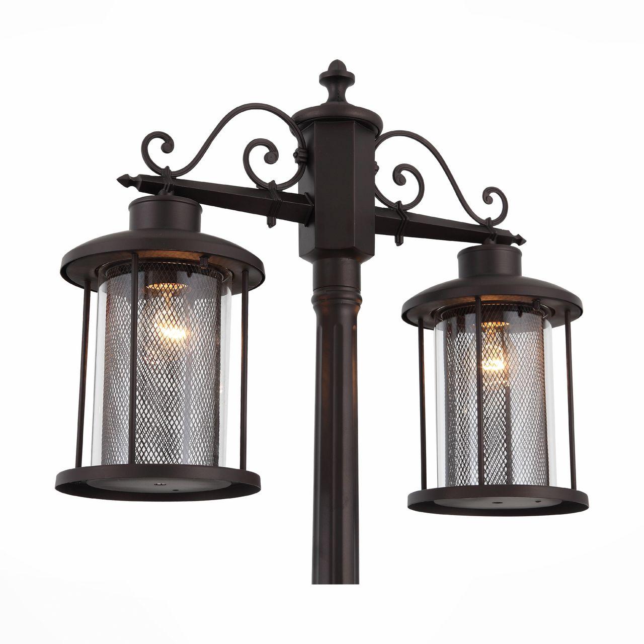 Садово-парковый светильник ST Luce Lastero SL080.425.02 ST LUCE ФОНАРЬ 268971 Коричневый  - Вид №2