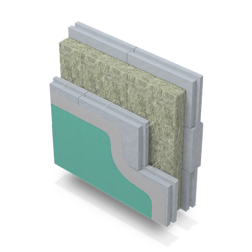 Тепло-звукоизоляция Ursa Terra 34PN PRO 1000х610х50мм (6,1м2; 0,305м3) 4012 - Вид №3