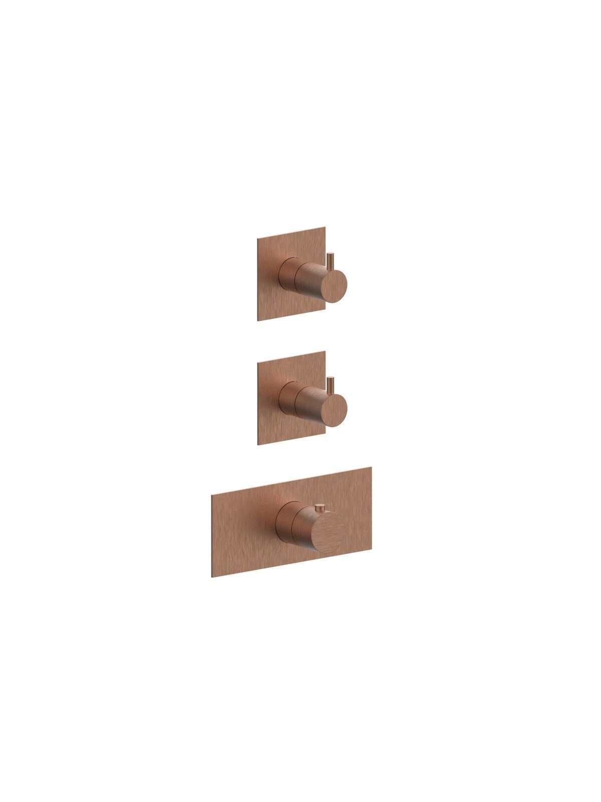 Термостатический смеситель для душа с 3 отверстиями Rubinetterie Frattini отдельная эстетика ARCH-00039457 - Вид №14