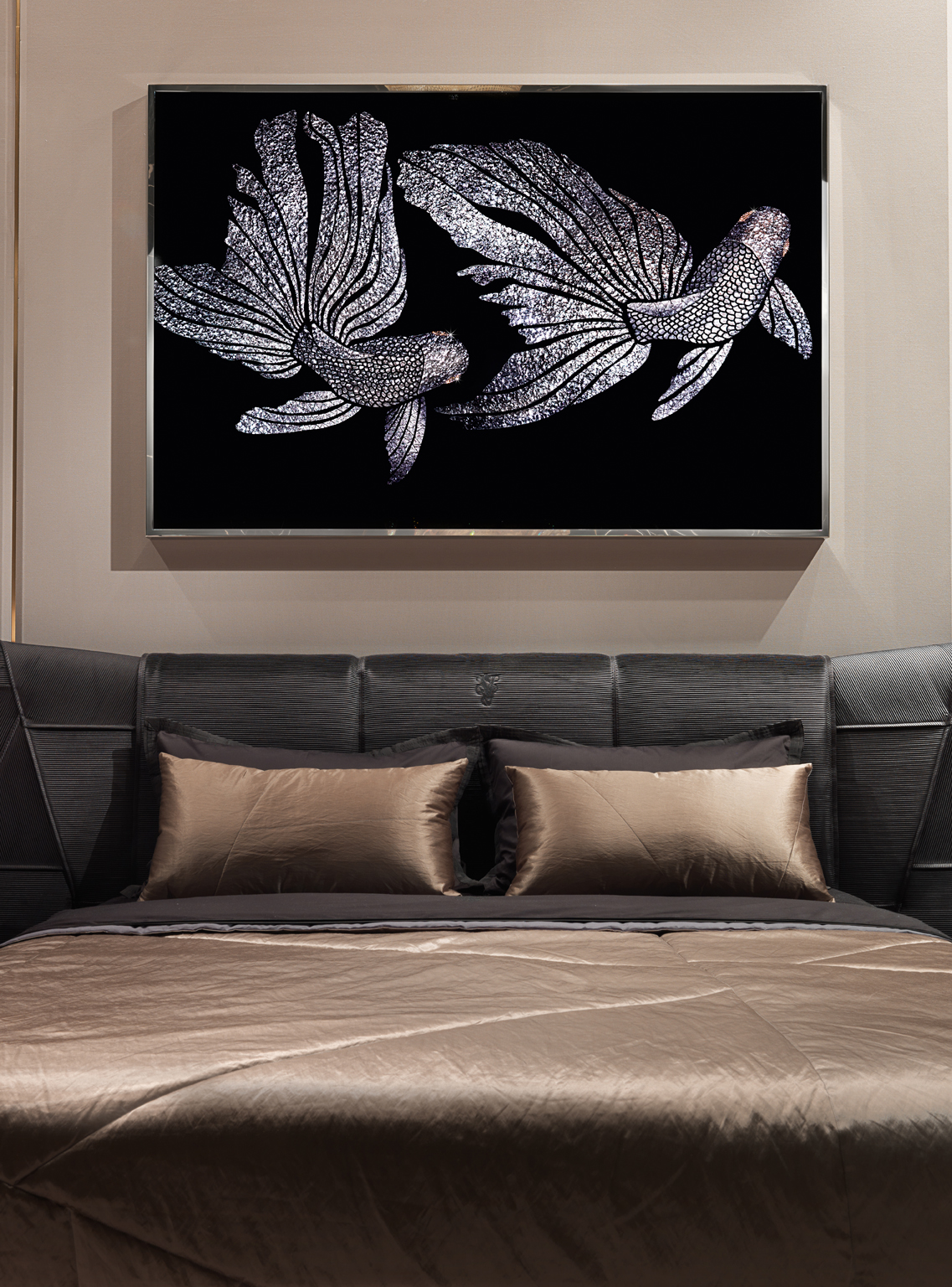 Golden Fish Смешанная техника Visionnaire  - Вид №2