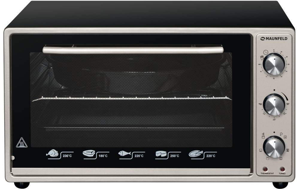 CEMOA.456.S1 Мини-печь / ширина 60 см, механическое управление, 45 л,конвекция, нерж. сталь Maunfeld Santreyd 