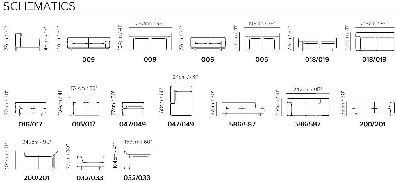 Natuzzi Модульный угловой диван Kendo sun-id-1363527 - Вид №4