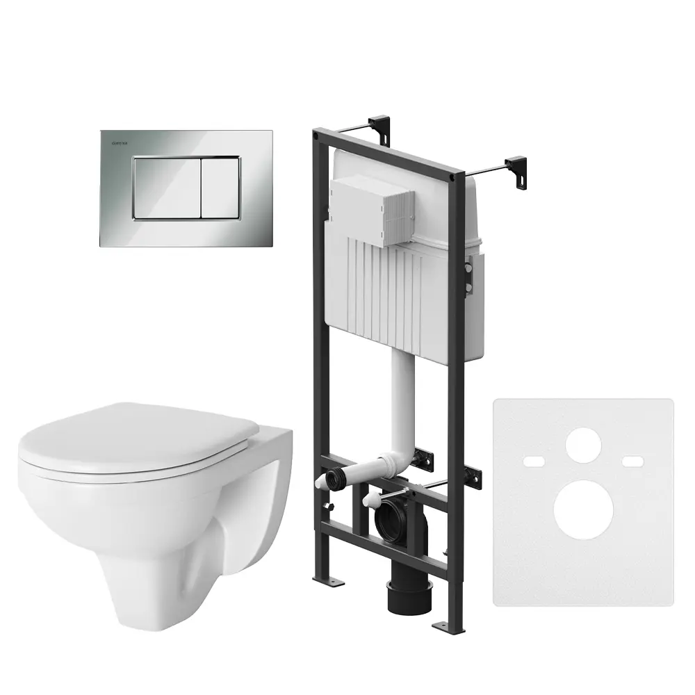 Комплект инсталляция с унитазом Damixa Jupiter STLM-2096102 - Вид №2