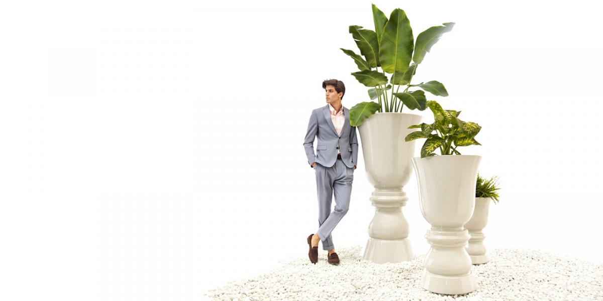 070410 Кашпо диаметр 55х100 Vondom SUAVE - Вид №7