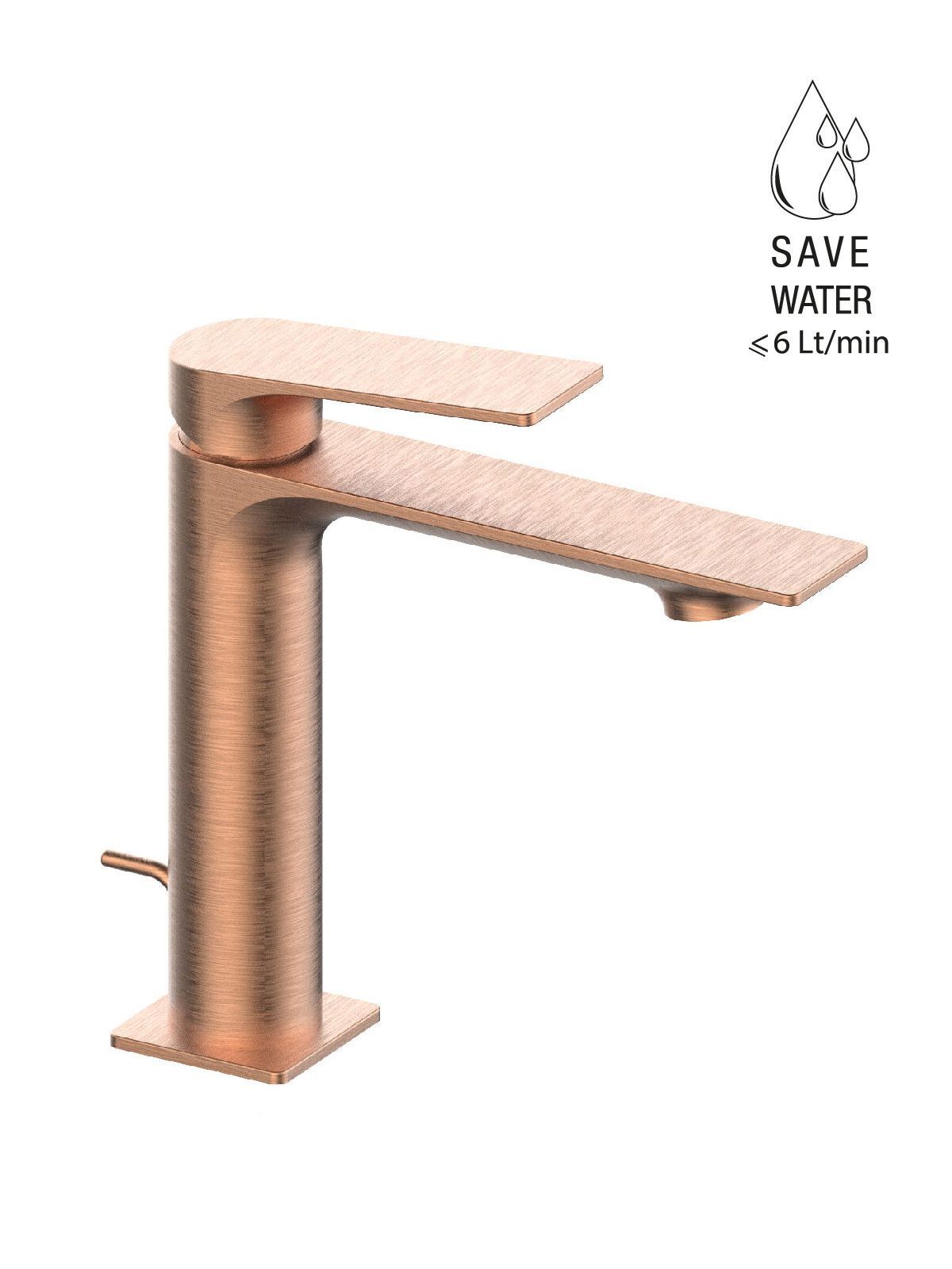 Однорычажный смеситель для раковины с раковиной Rubinetterie Frattini Narciso ARCH-00094169 - Вид №13