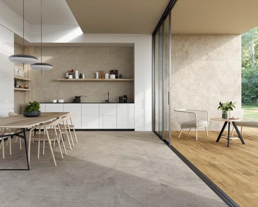 MARAZZI Антибактериальная настенная / напольная плитка из керамогранита под камень Alba sun-id-1405966 - Вид №4