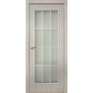 Дверь межкомнатная остеклённая Провенца 60x200 см цвет