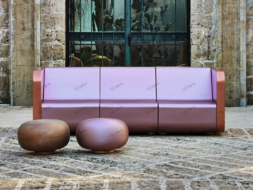 Myyour 3-местный диван из материала Poleasy® 2054 sun-id-1397160