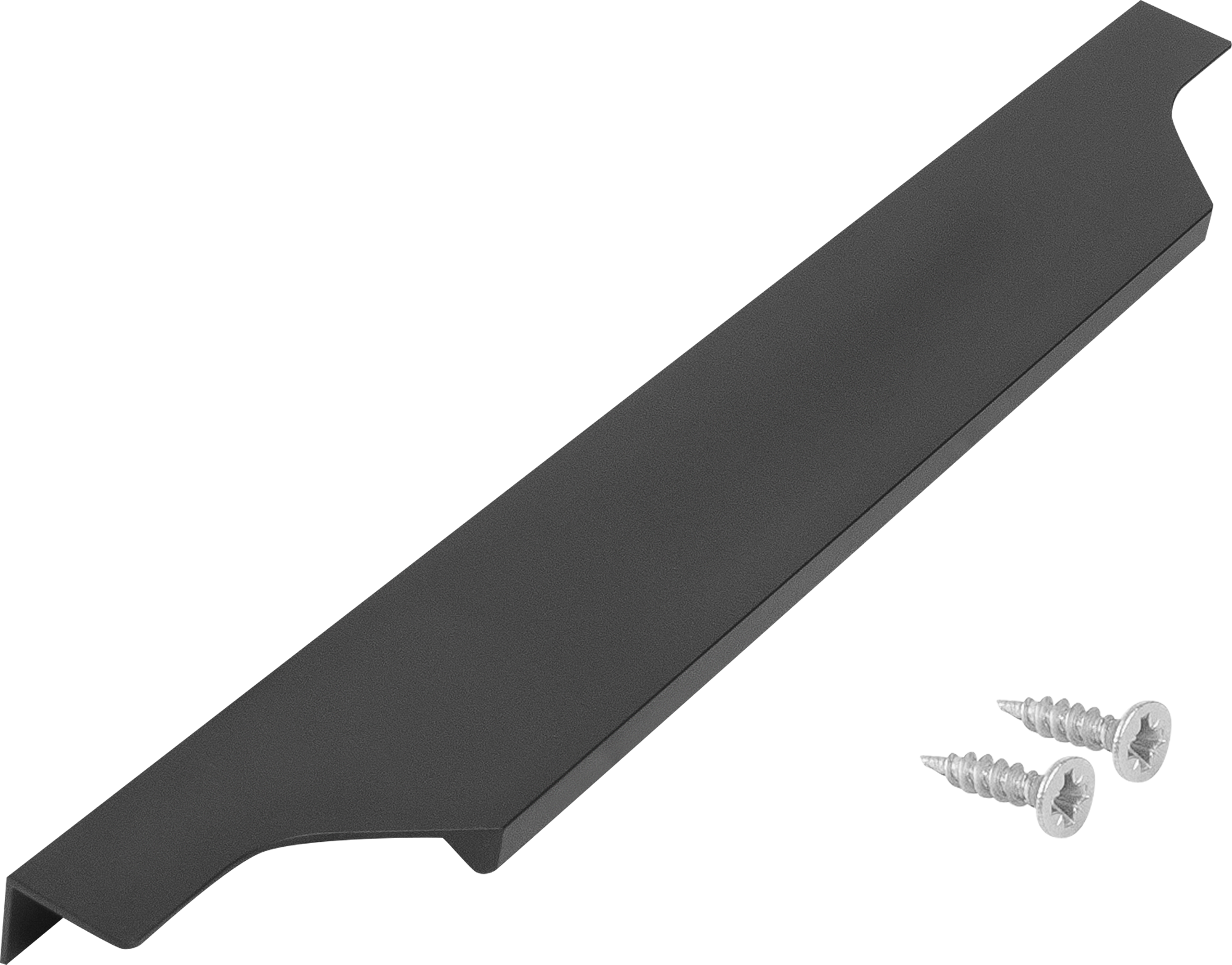 84534582 Ручка-профиль CA1.1 296 мм алюминий, цвет черный STLM-0051504 JET  - Вид №4