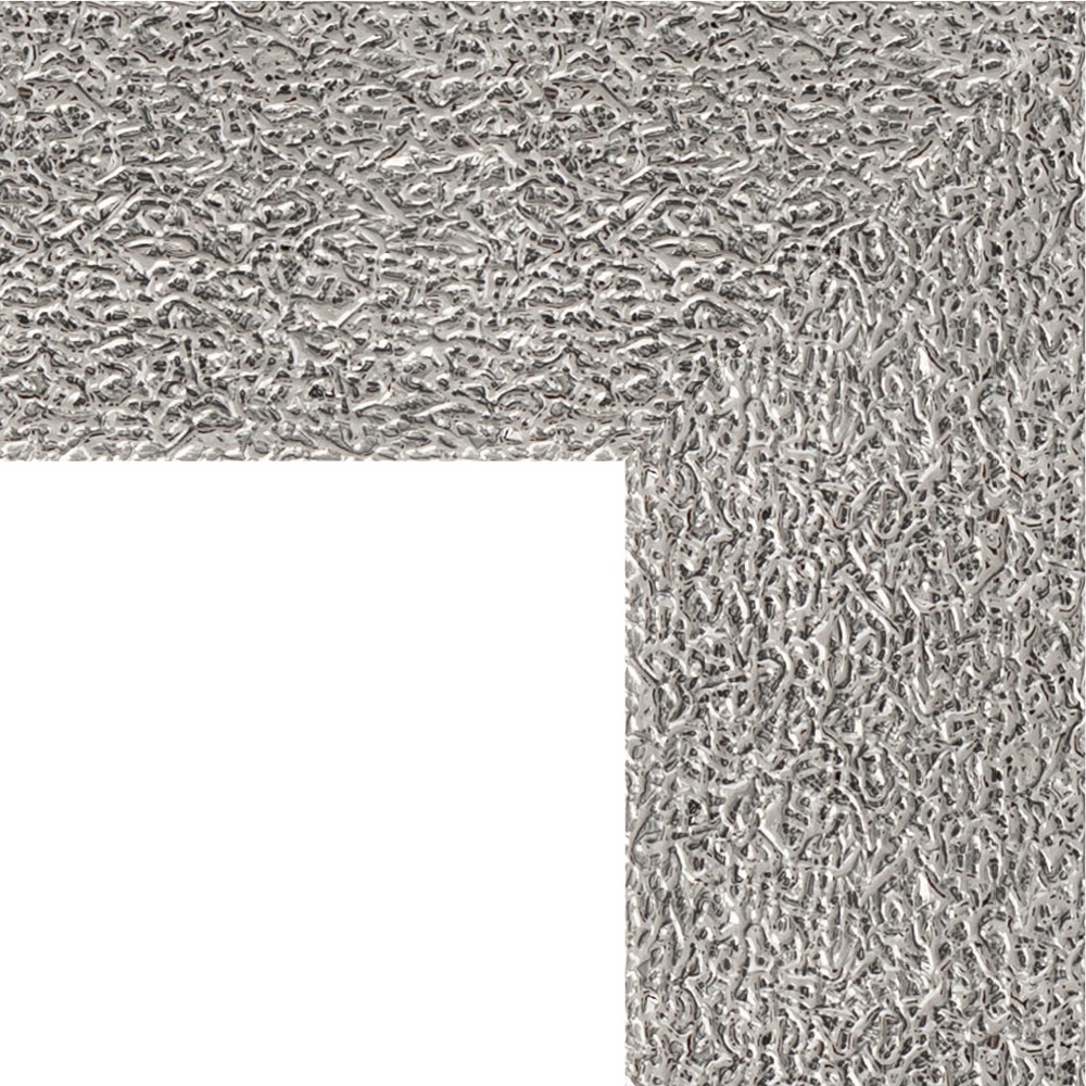 BY 4109 Зеркало с гравировкой в багетной раме - чеканка серебряная 90 mm EVOFORM Exclusive-G - Вид №5