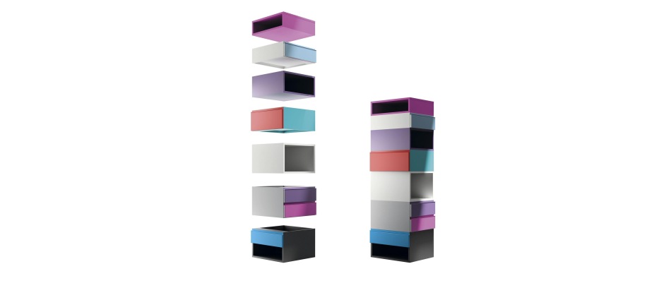007253 Стеллаж La Grama Kubox Santreyd - Вид №4