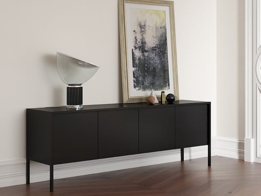 Деревянный шкаф с распашными дверями Punt Tactile ARCH-00143077 - Вид №11