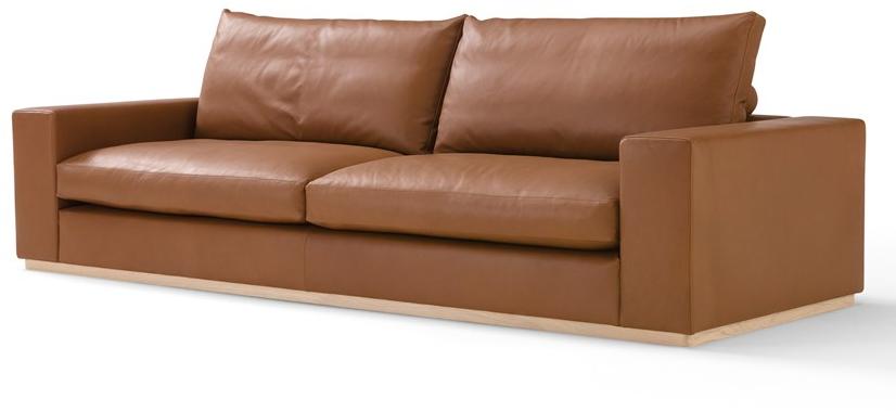 AMURA 3-х местный кожаный диван Murray Am022.296 - Вид №1