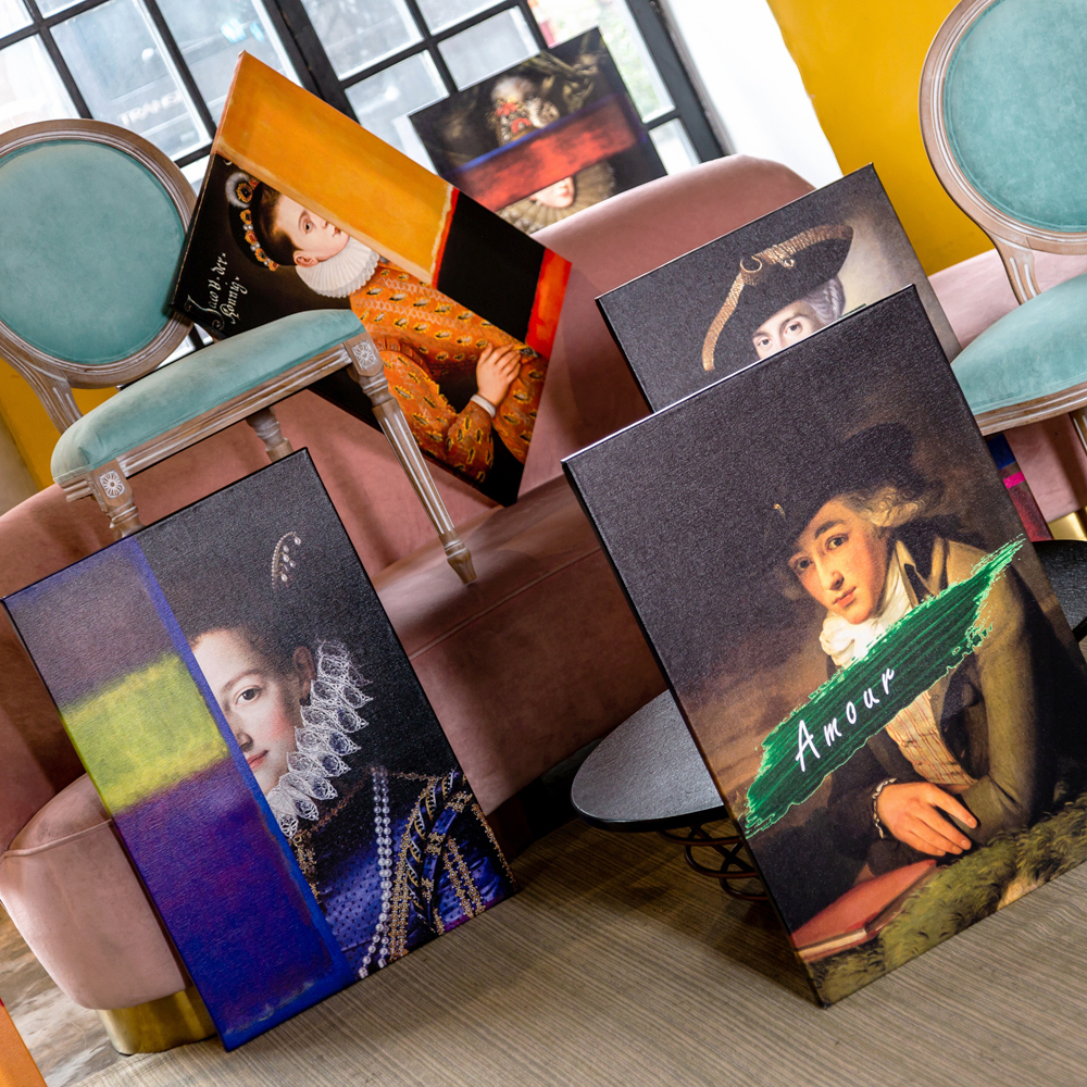 30101910 Арт-портрет «Кристина» (холст, галерейная натяжка) Object Desire  - Вид №13