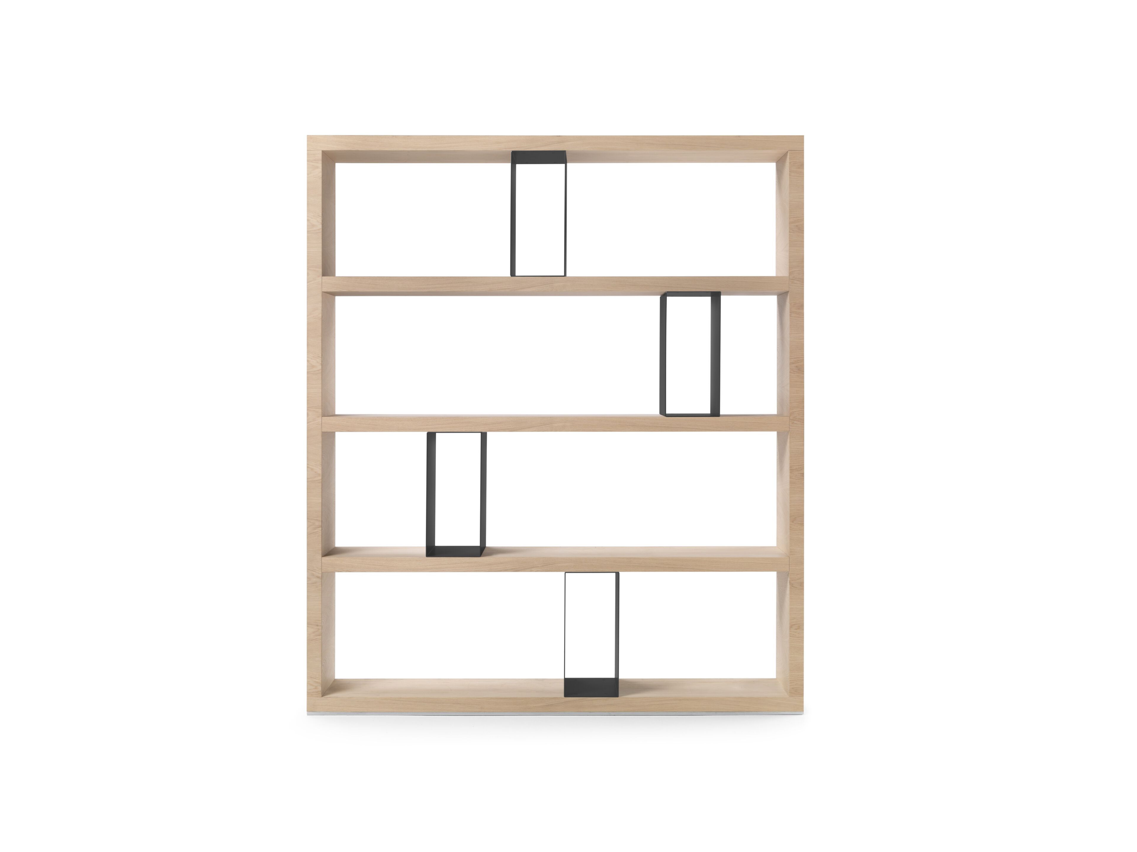 Двухсторонний книжный шкаф из шпона Flexform BRAIDENSE ARCH-00100287 - Вид №1