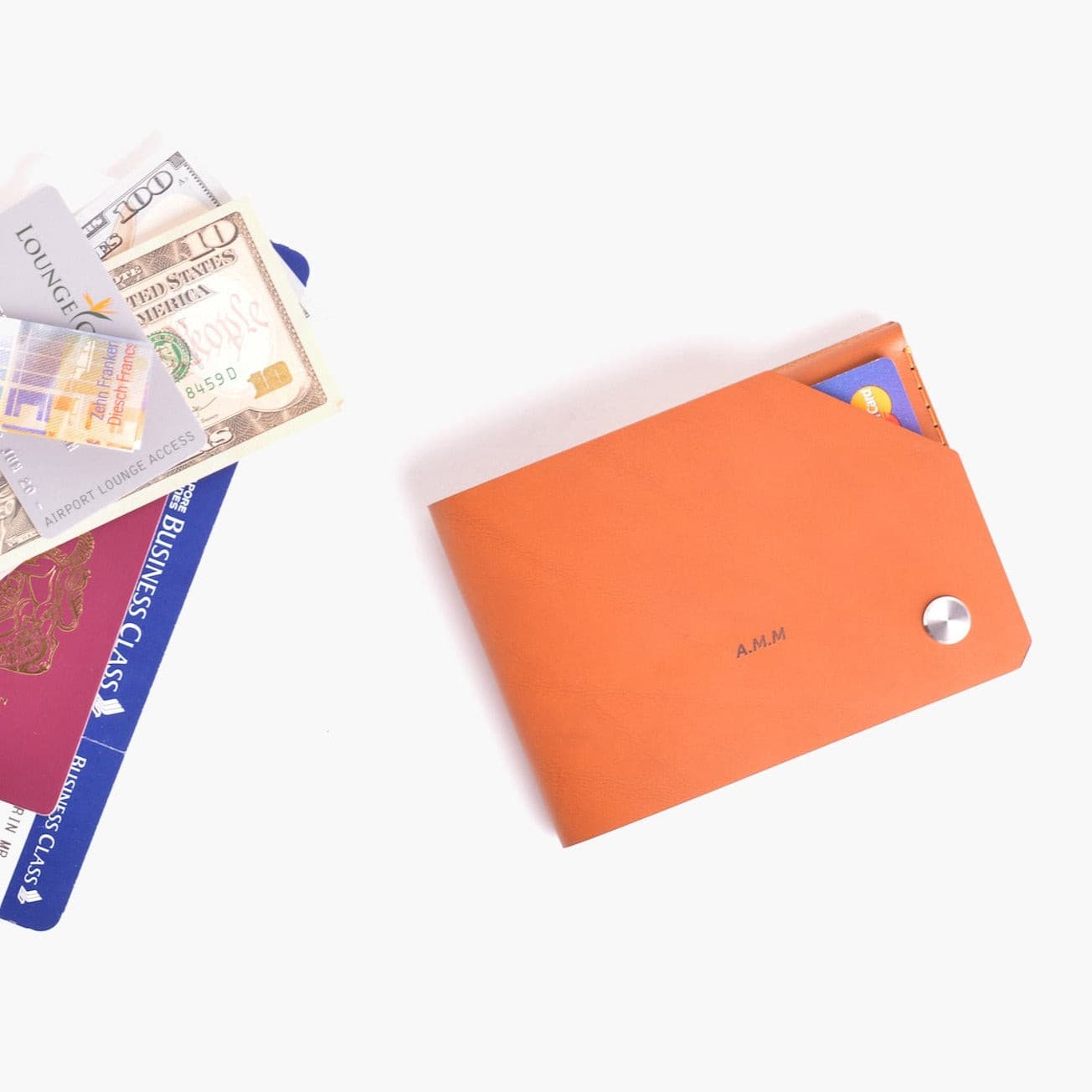 W105WHIS Дорожный кошелек - виски Wingback  - Вид №6