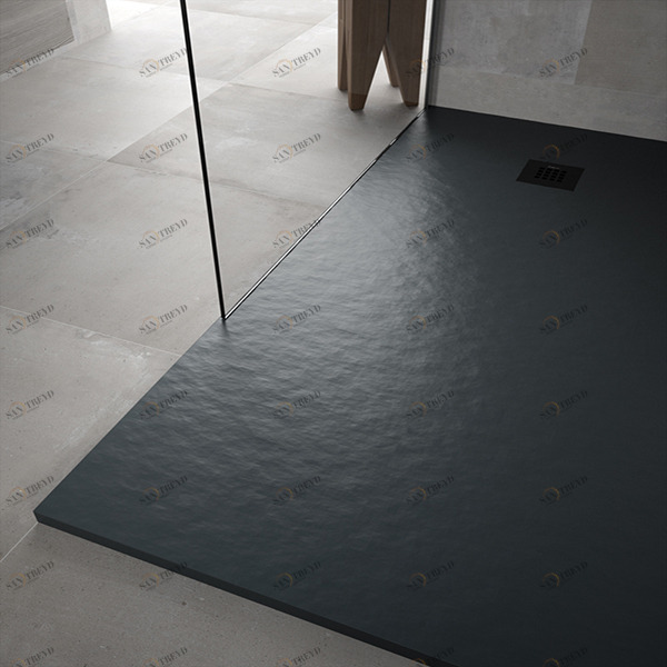 ДУШЕВОЙ ПОДДОН RIOJA 90Х70 СМ ANTHRACITE SALGAR Душевые поддоны Rioja 23654