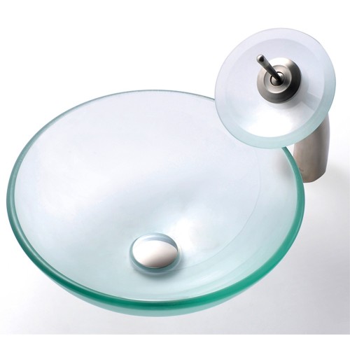 C-GV101FR-KGW1700-PU10 Накладная раковина на столешницу  прямоугольная Krausru  - Вид №4