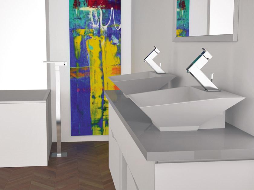 Remer Rubinetterie Смеситель для раковины, однорычажный, настольный Flash Zc10 - Вид №3