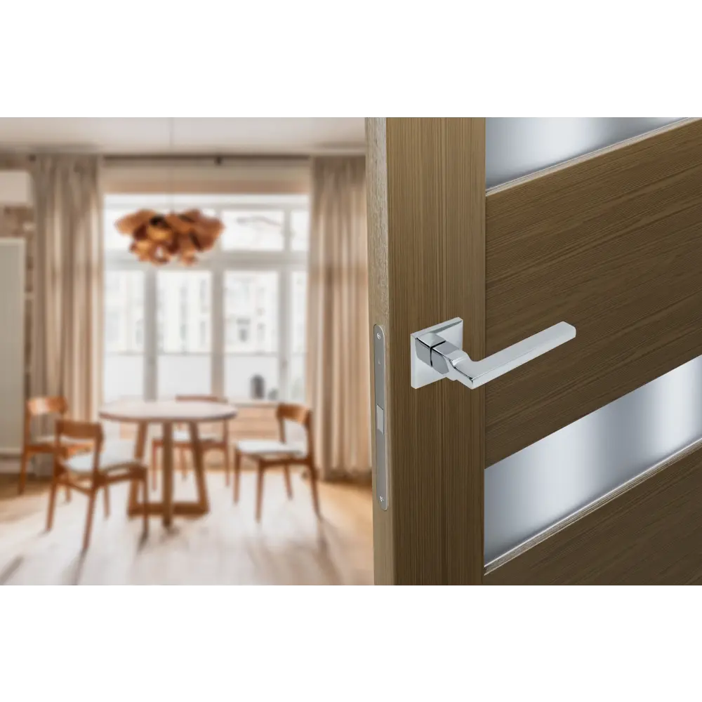 Дверные ручки EDSON EDS-167H-Q2 хром для межкомнатных дверей 85168445 STLM-0059330 - Вид №9