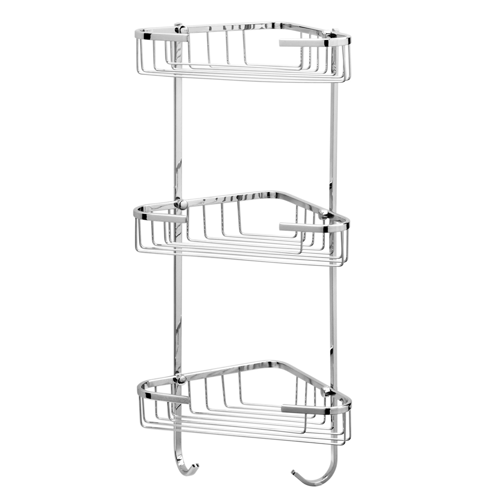 R3513-3A Полка трехъярусная , угловая Raiber 