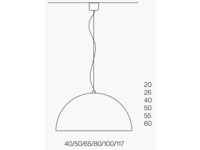 Металлический подвесной светильник ZAVA ARCH-00051342 - Вид №10