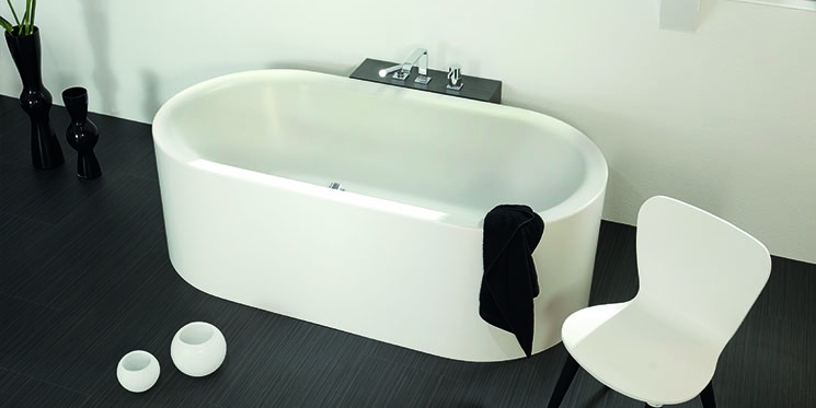 Mauersberger Ванна минеральная овальная 180x80 TERES 6018080501 - Вид №3