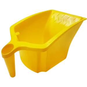 Ванночка для краски с ручкой цвет желтый 2 л