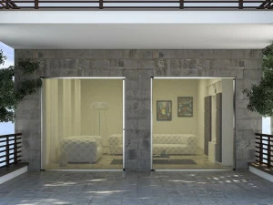 Mv Line Боковая сворачиваемая москитная сетка Uragano