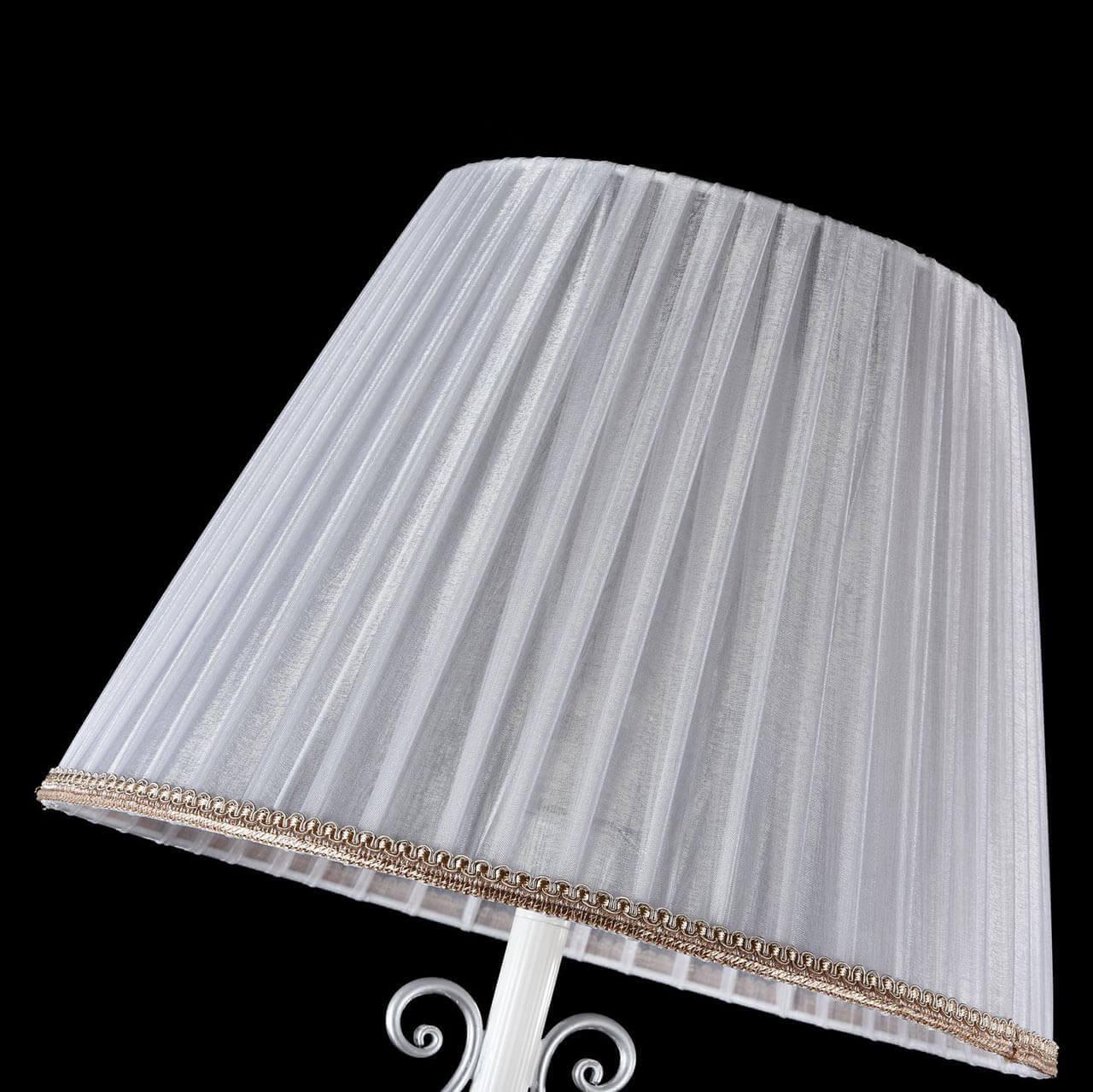 Торшер с абажуром белый Sunrise FR2290FL-01W FREYA SUNRISE 00-3948899 Белый - Вид №1